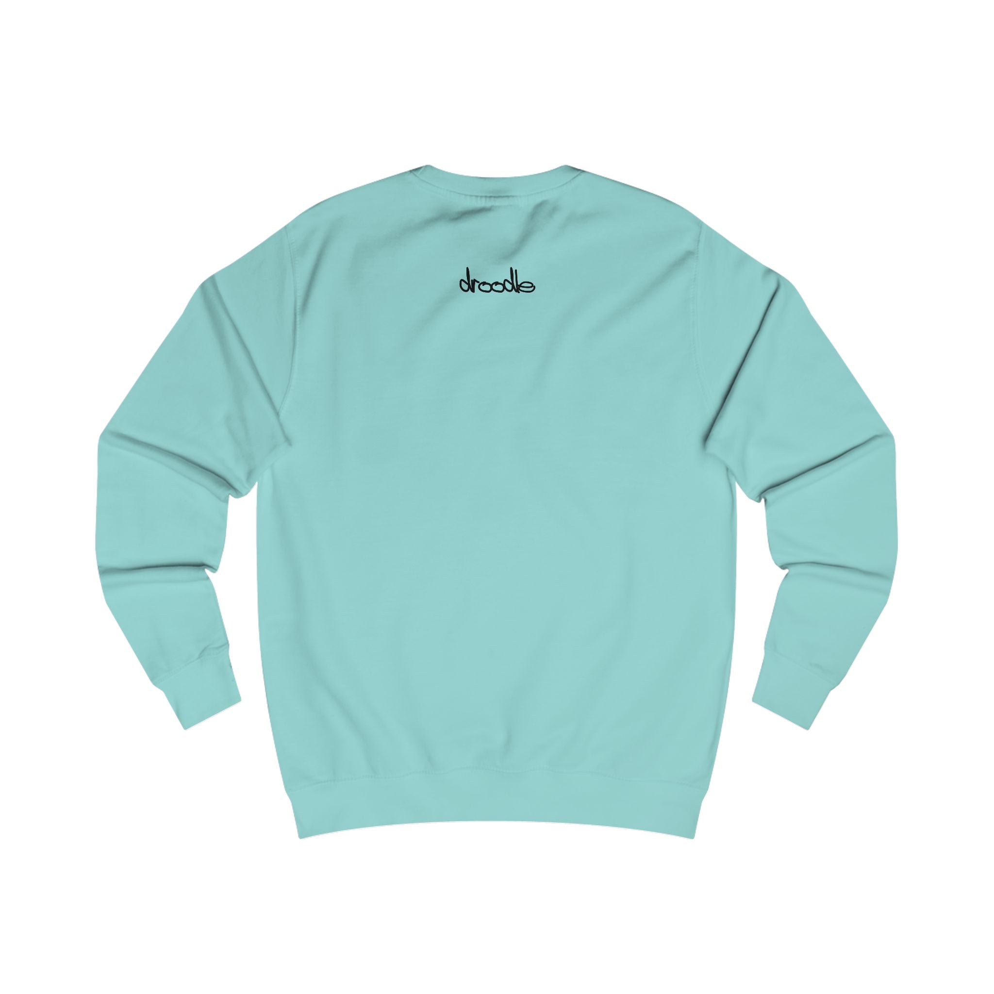 Chameleon Colour Splash Sweatshirt – Vibrant Design by Droodle