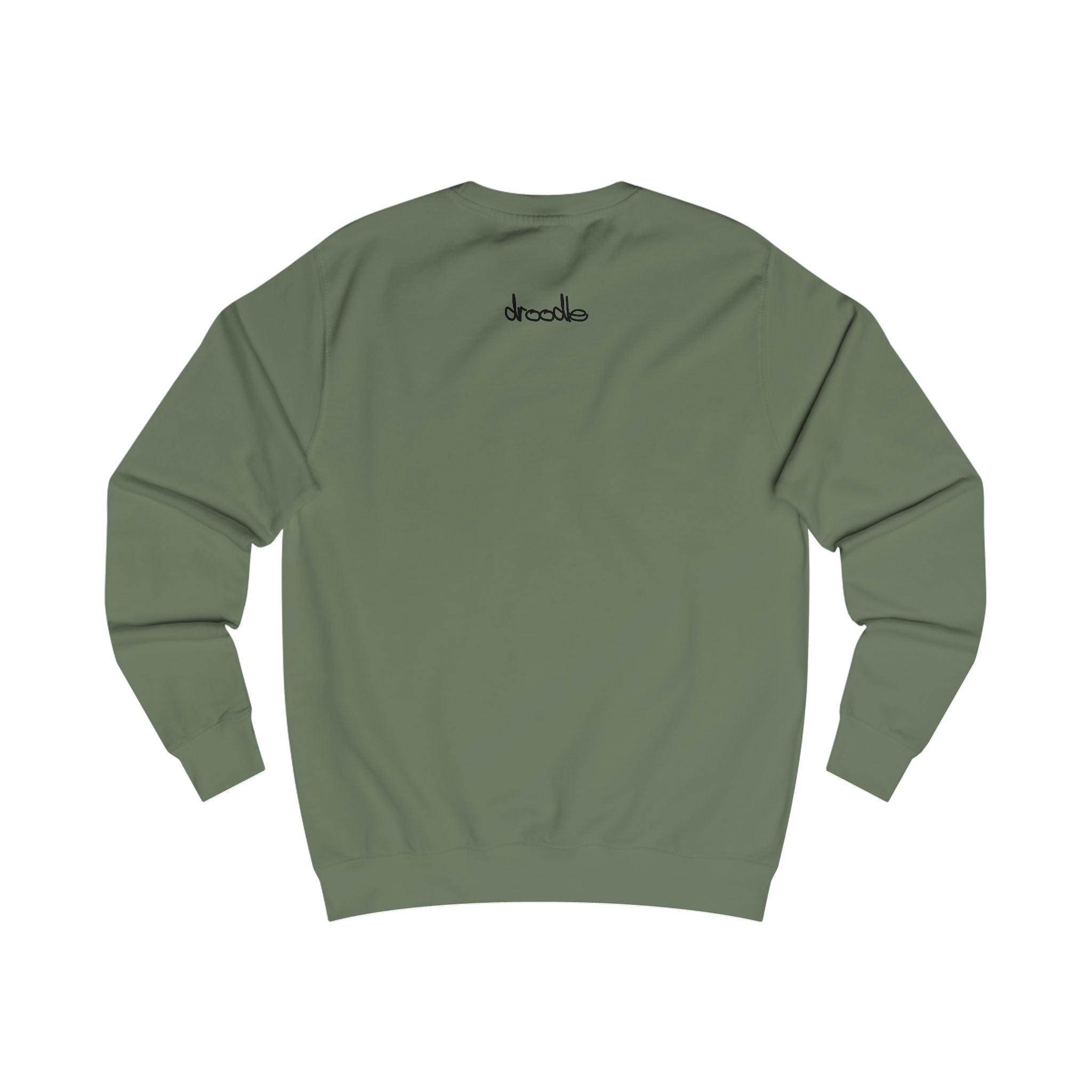 Chameleon Colour Splash Sweatshirt – Vibrant Design by Droodle