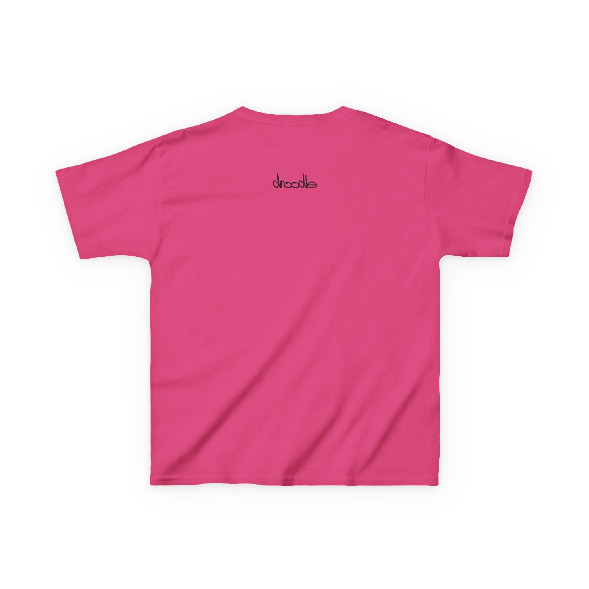 Chameleon Colour Splash Kids’ T-Shirt – Vibrant Design by Droodle