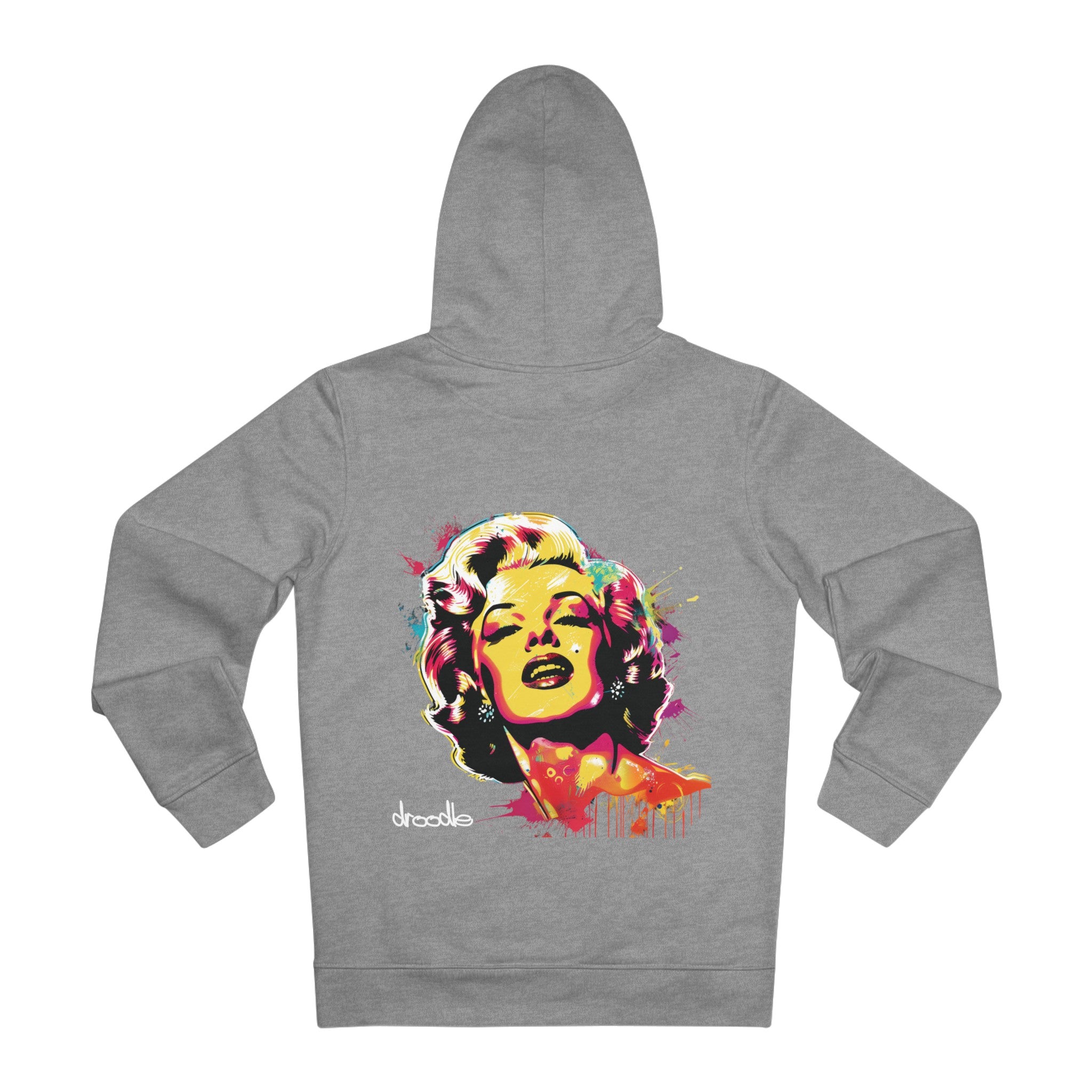 Unisex Classic Hollywood Pop Art Marilyn Hoodie – Vintage Starlet Graphic Hooded Top