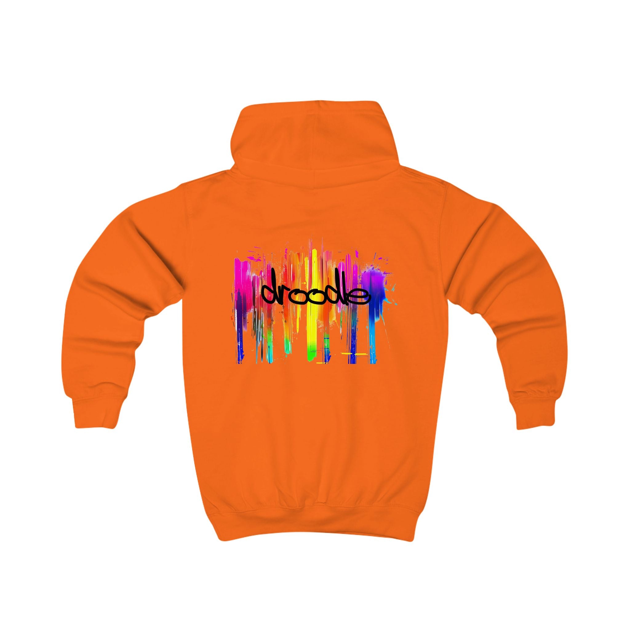 Modern Rainbow Kids' Hoodie - Children's Hooded Top