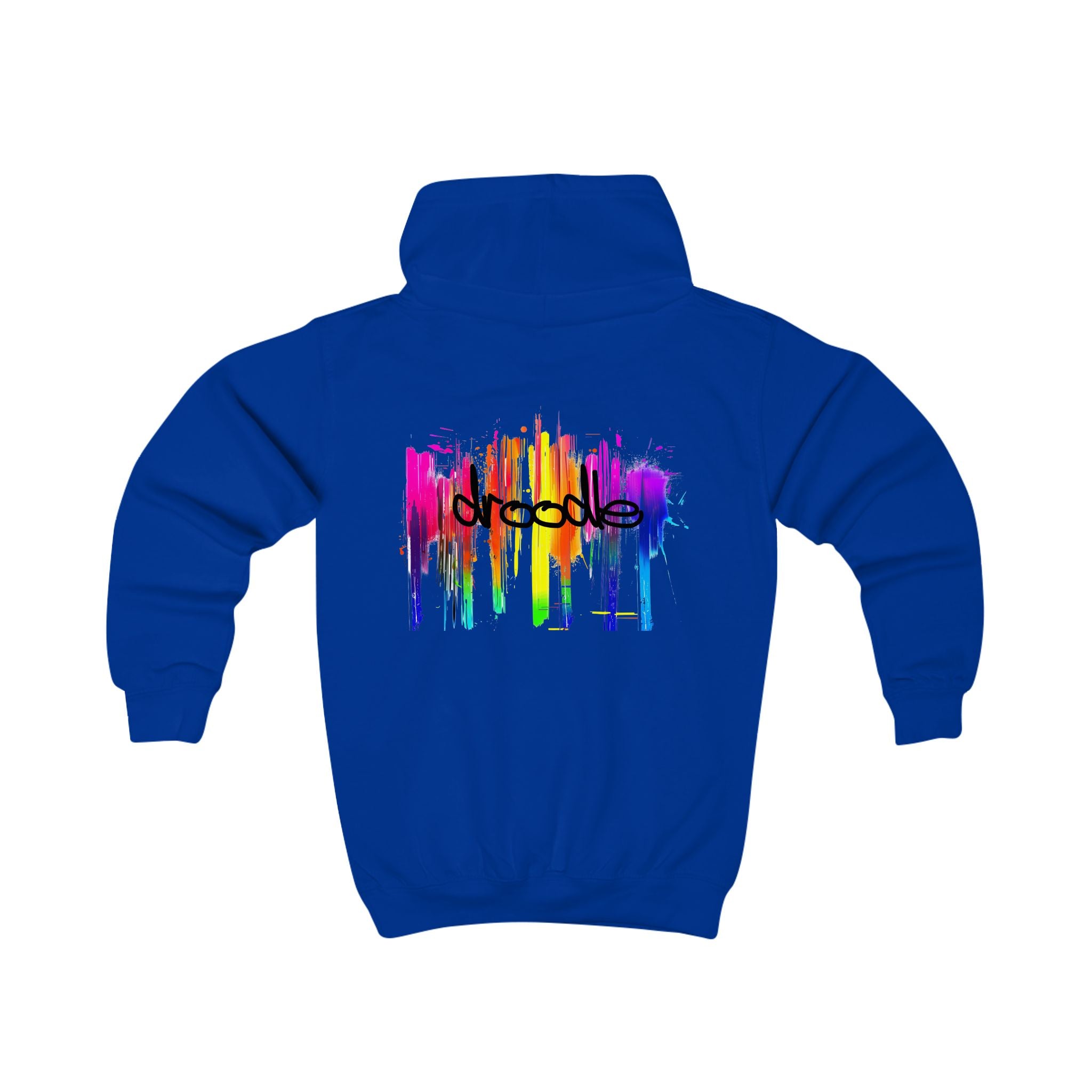 Modern Rainbow Kids' Hoodie - Children's Hooded Top