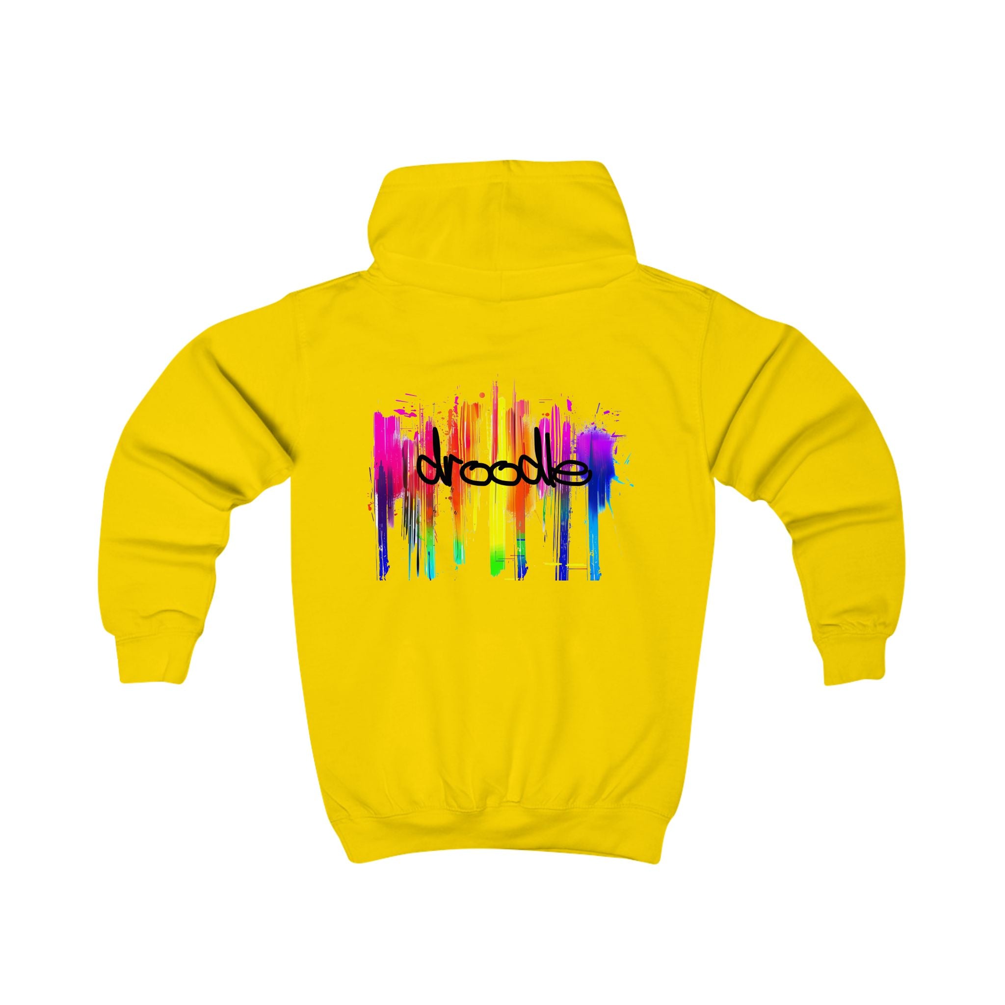 Modern Rainbow Kids' Hoodie - Children's Hooded Top
