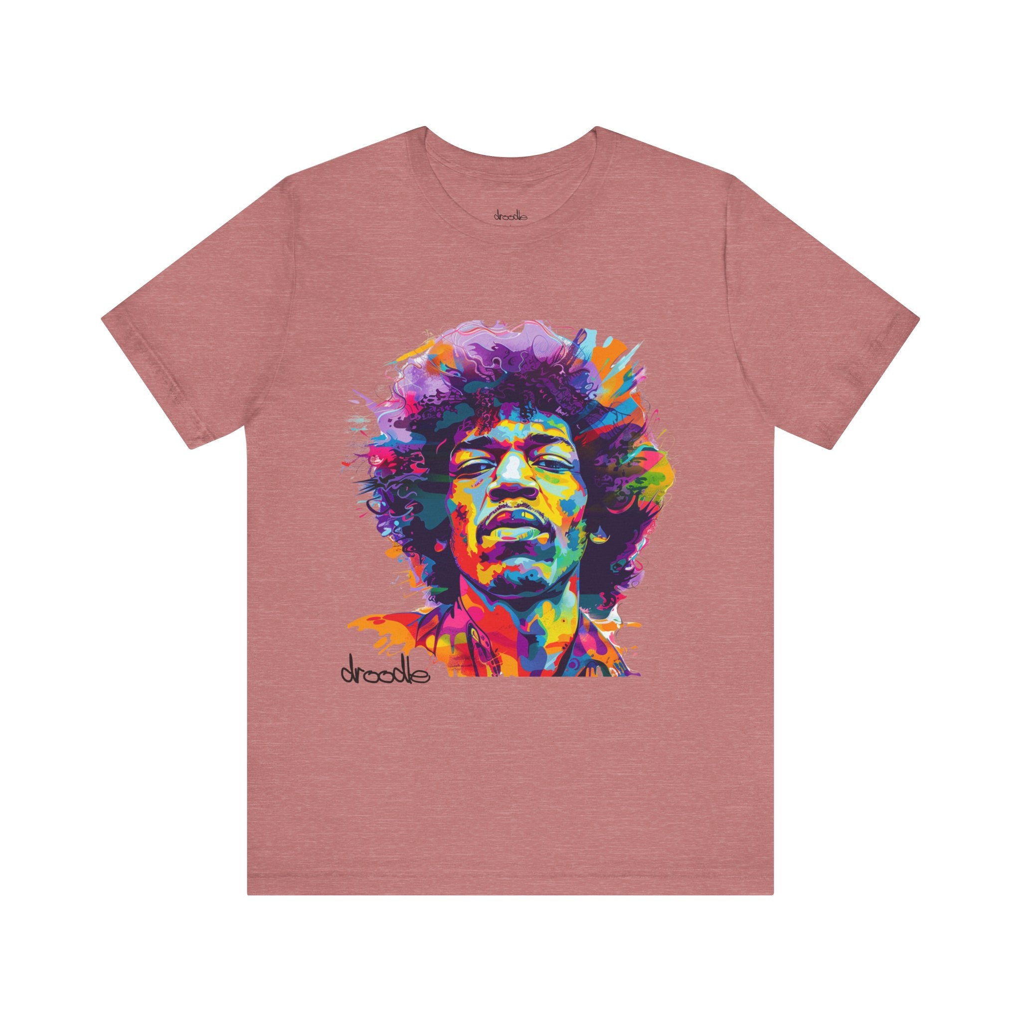 Unisex Psychedelic Rockstar Pop Art Tee