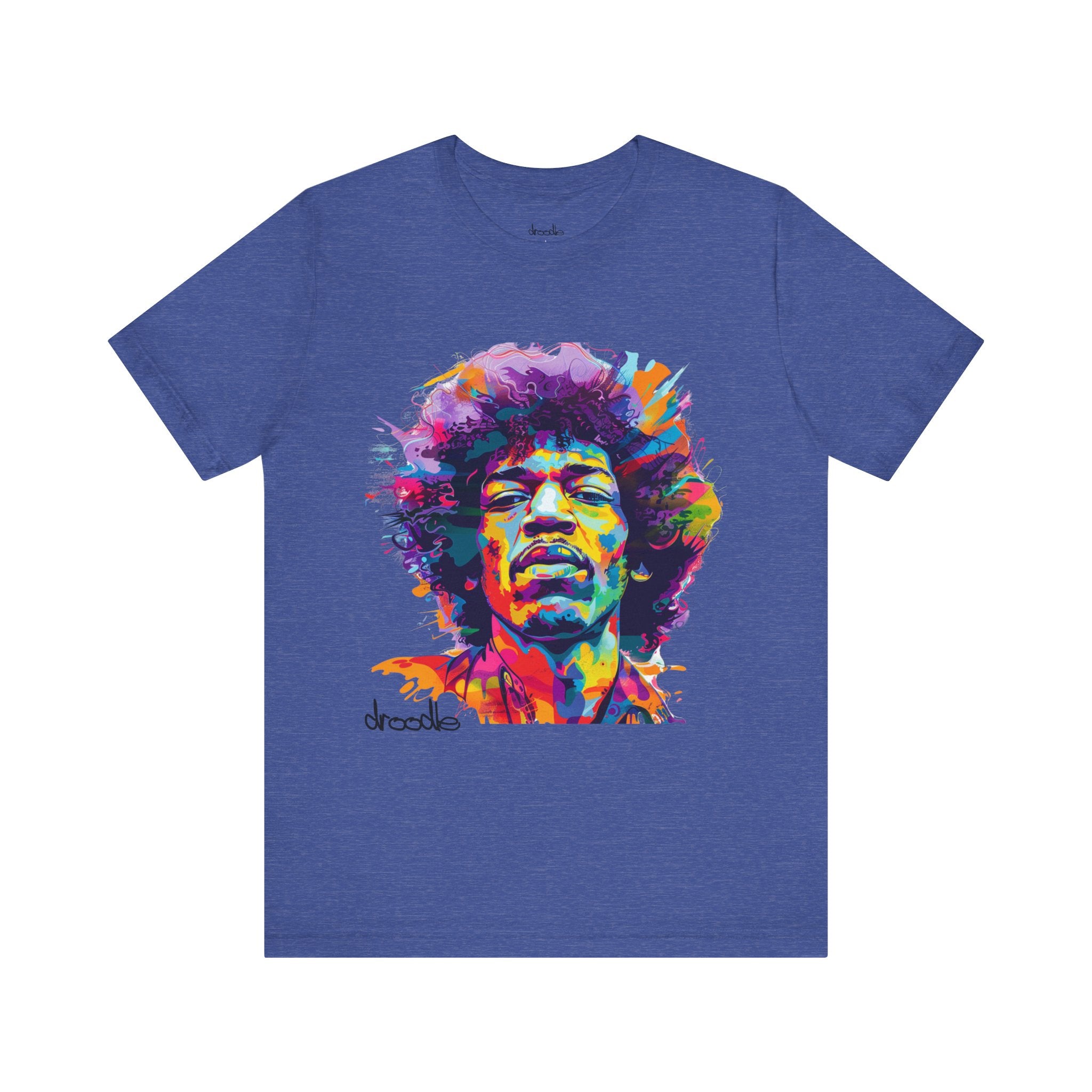 Unisex Psychedelic Rockstar Pop Art Tee