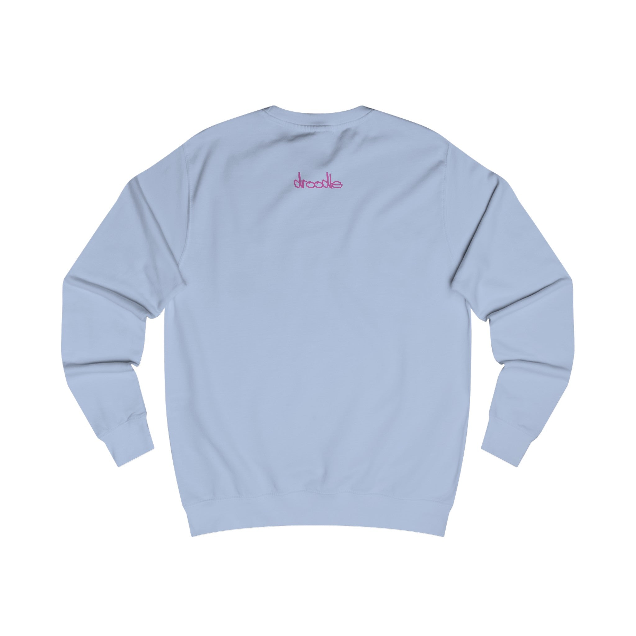 Unisex Butterfly Girl Artistic Sweatshirt – Enchanting Nature-Inspired Jumper