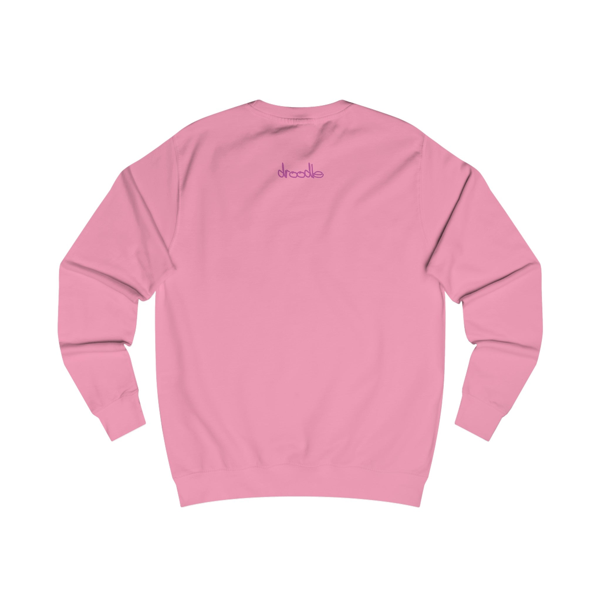 Unisex Butterfly Girl Artistic Sweatshirt – Enchanting Nature-Inspired Jumper