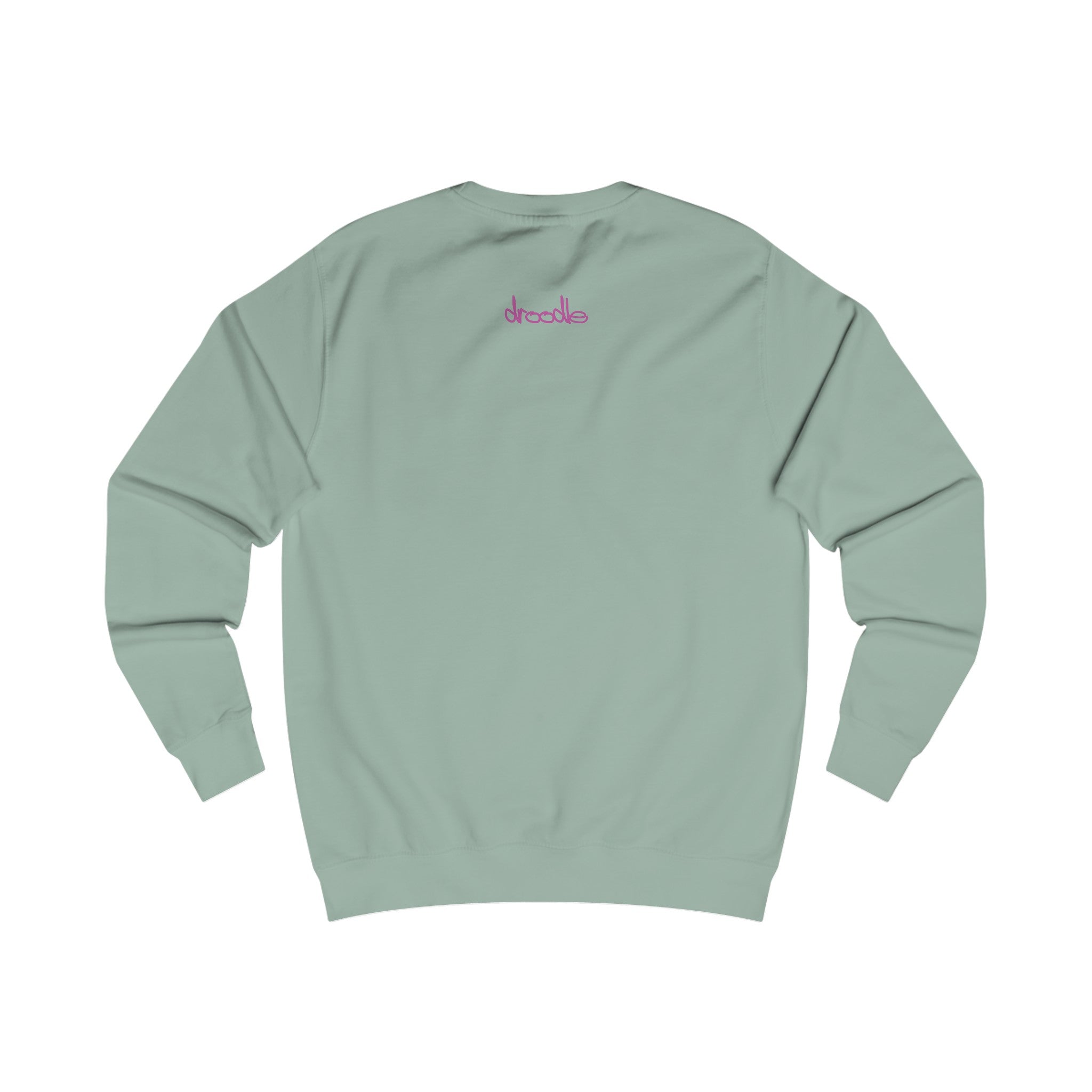 Unisex Butterfly Girl Artistic Sweatshirt – Enchanting Nature-Inspired Jumper