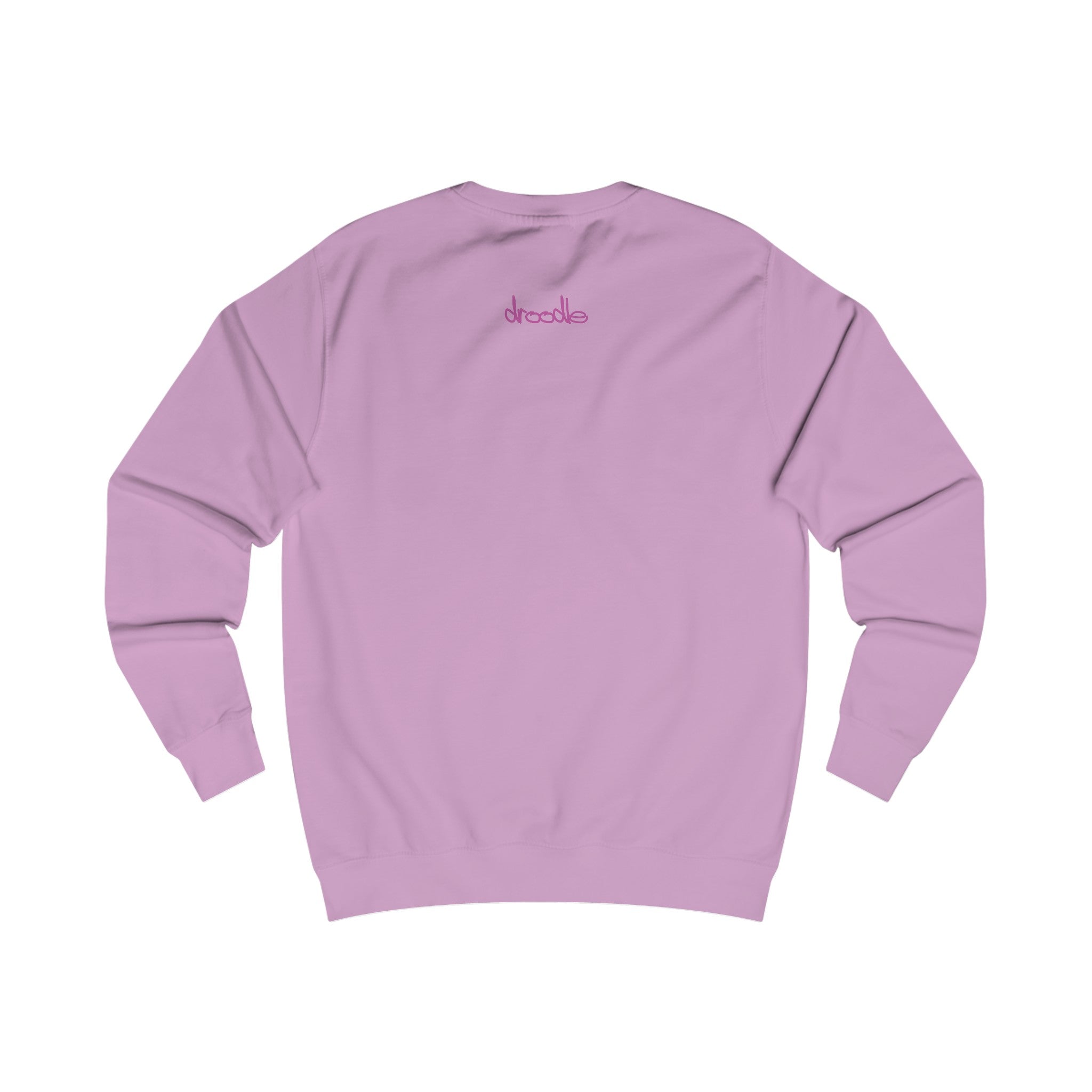Unisex Butterfly Girl Artistic Sweatshirt – Enchanting Nature-Inspired Jumper