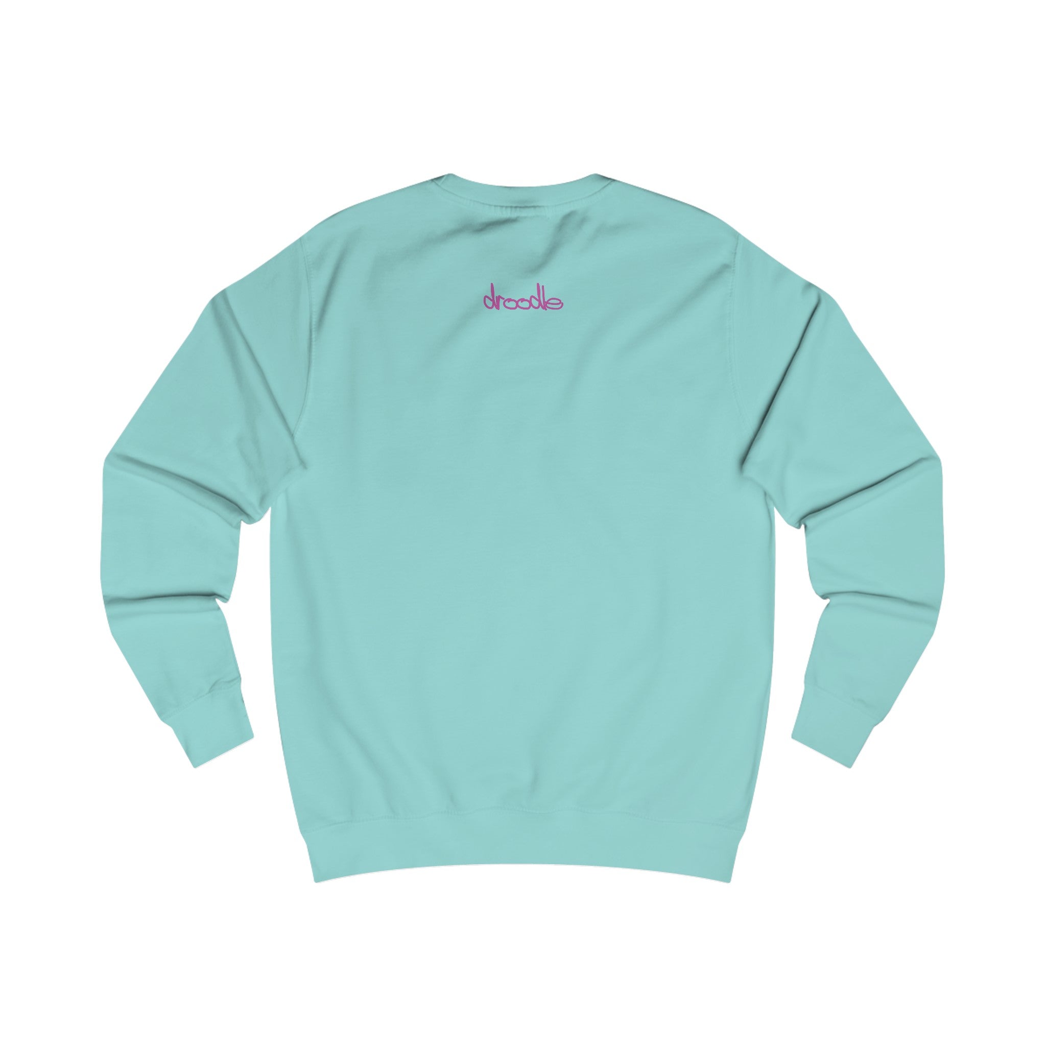 Unisex Butterfly Girl Artistic Sweatshirt – Enchanting Nature-Inspired Jumper